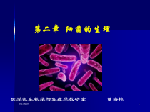 医学微生物学第2章-细菌的生理课件