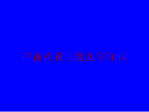 产前检查主题医学知识培训课件