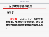 常用医学统计方法与科研论文写作培训课件
