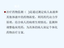 TDM离重症感染治疗还有多远课件