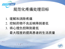 癌痛的规范化治疗优质课件