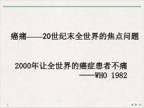 癌痛规范化治疗手册医师优质课件