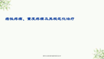 癌性及其重度疼痛的规范化治疗课件