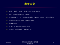 安维汀治疗晚期非小细胞肺癌病例课件