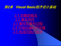 Visual-Basic程序设计第二章