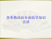 登革热诊治专业医学知识宣讲培训课件