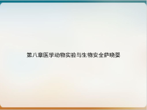 第八章医学动物实验与生物安全萨晓婴优质课件