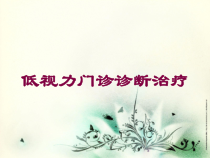 低视力门诊诊断治疗培训课件