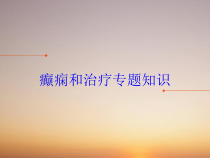 癫痫和治疗专题知识培训课件