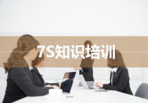 技能培训-7S知识培训