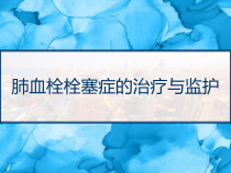 肺血栓栓塞症的治疗与监护-课件