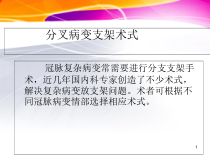 分叉支架医学课件