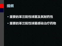 革兰阳性球菌治疗策略课件