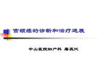 宫颈癌的诊断和治疗进展课件
