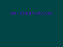 国内外高压氧医学发展史及展望课件