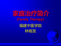 家庭治疗简介课件