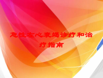 急性左心衰竭诊疗和治疗指南培训课件