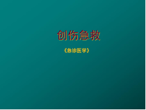 急诊医学-创伤急救医学课件