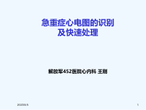 急重症心电图的快速识别及治疗课件