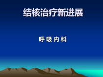 结核治疗新进展解析课件