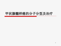 甲状腺髓样癌的分子分型及治疗教学课件