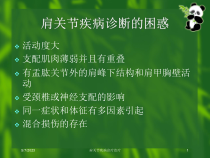 肩关节疾病诊疗治疗培训课件