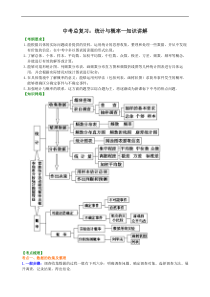 中考数学一轮总复习26《统计与概率》知识讲解+巩固练习（基础版）（含答案）