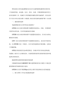 防雷电源电涌保护器选用原则