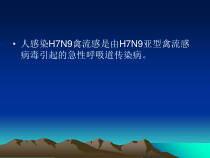 人感染HN禽流感诊疗方案及防课件