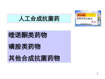 人工合成抗菌药医学课件