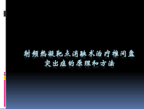 射频热凝靶点消融术治疗课件