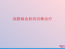 深静脉血栓的诊断治疗课件