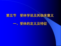 受体学说及其临床意义讲解课件
