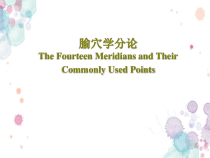 腧穴学分论医学课件