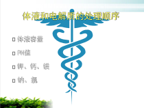 水电解质紊乱的急诊治疗培训课件