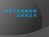 同型半胱氨酸的检测及临床应用课件
