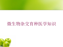 微生物杂交育种医学知识培训课件