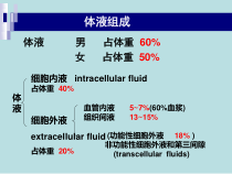 围手术期液体治疗讲义教学课件
