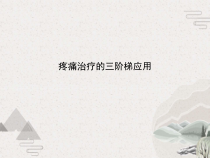 疼痛治疗的三阶梯应用课件