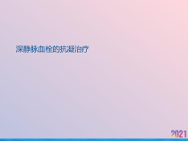 深静脉血栓的抗凝治疗课件