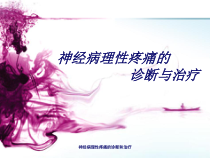 神经病理性疼痛的诊断和治疗课件