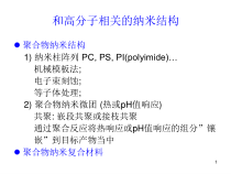 生物医学工程纳米材料与结构2课件