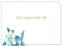 手足口病治疗培训书册共34张课件