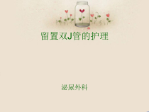 输尿管双J管护理医学课件