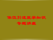 体位引流医学知识专题讲座培训课件