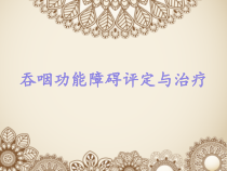 吞咽功能障碍与治疗课件