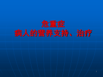危重病人的营养支持及治疗课件