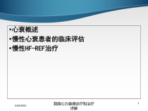 我国心力衰竭诊疗和治疗详解培训课件