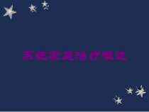 系统家庭治疗概述培训课件