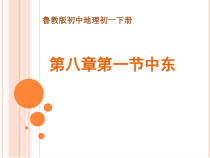 《第一节 中东》PPT课件3-鲁教版（五四制）地理六年级下册